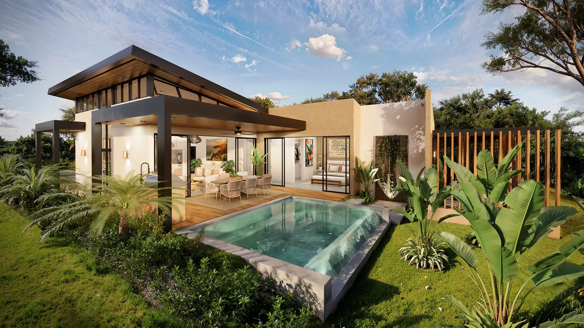 costa rica house a tropical design